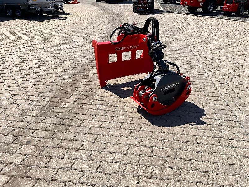 Krpan KL 1500FF mit GR130 Greifer