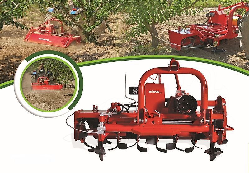 Minos Agri Bodenfräse mit Hydraulik-Tastern T-HDR 1850