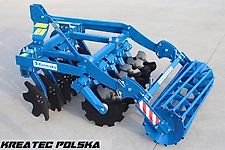 Rolmako Scheibenegge für Wein- und Gartenbau U 645 1,25m, 1,5m, 1,75m, 2m