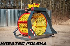 Moderntech Siebschaufel - Siebanlagen - Siebmaschine – Sieblöffel - Sieb Eimer Schaufel PSB-250, PSB-500, PSB-501 und PSB-1000