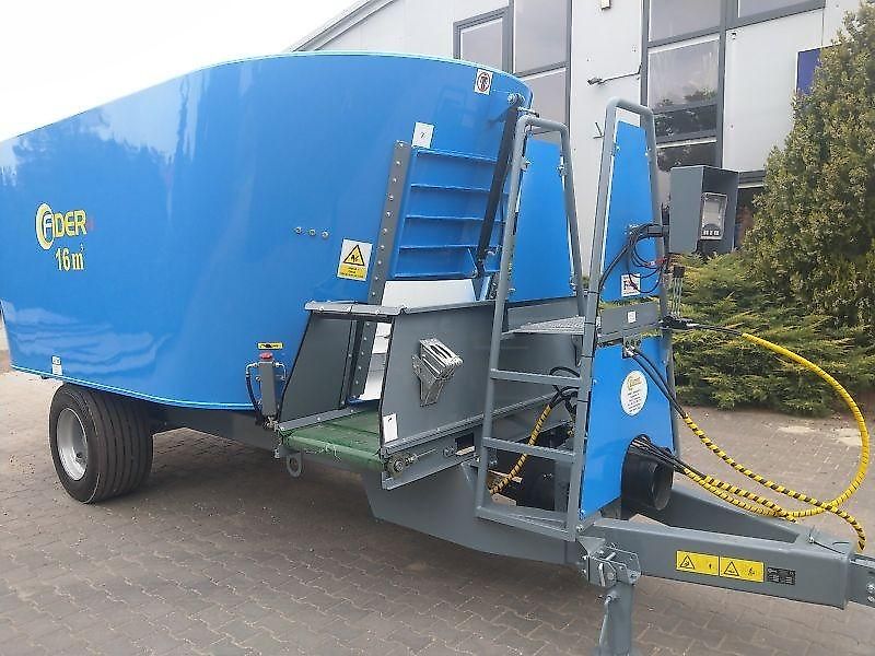 Zamet Futtermischwagen / Feed mixer / Melangeuse / Carro miscelatore / Remolque para pienso / Кормораздатчик / Wóz paszowy 16 m3