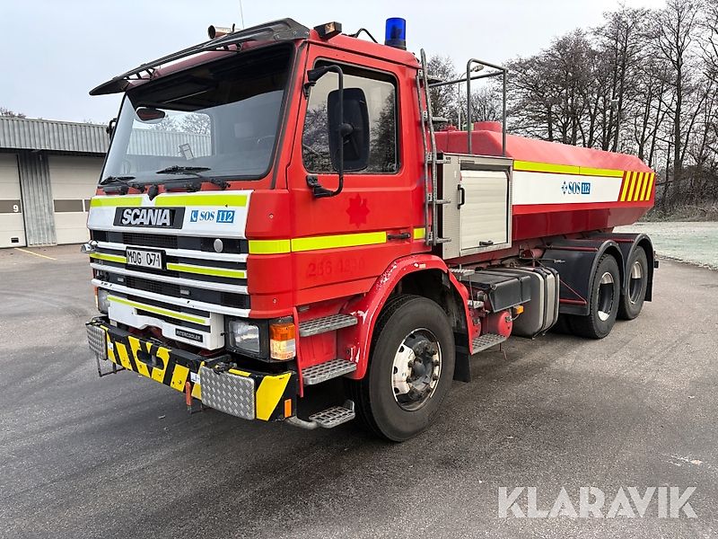 Veteranlastbil Scania P 92H 6X2 38 Tankbil