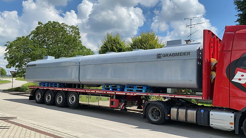 polyGLAS GFK Tank für Gülletransport von 16000-35000 ltr