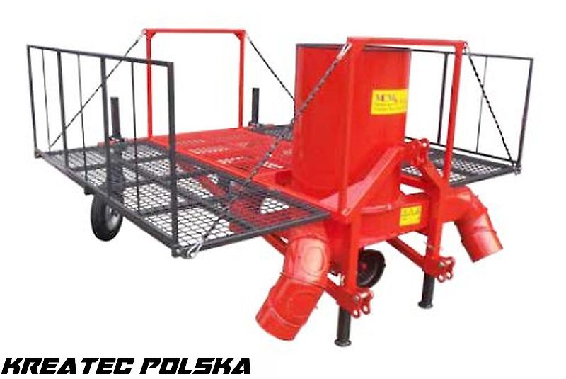 MCMS Quderballenstrohstreuer / Strohstreumaschine / für Erdbeeren RS-01