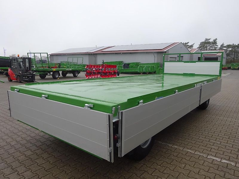 Pronar Ballenwagen Flachwagen mit ALU-Bordwände, NEU
