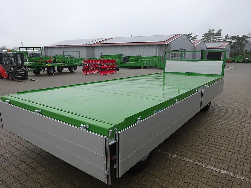 Pronar Ballenwagen Flachwagen mit ALU-Bordwände, NEU