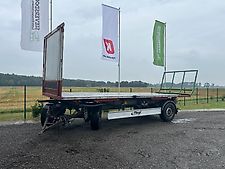 Fliegl Wechselbrücke zum Ballen fahren