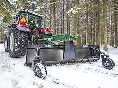 MD Kellfri Planierschild 2,7 m, inkl. Rädern und Hydraulikzylinder