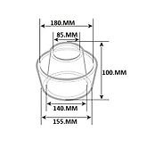 Massey Ferguson Gehäuse Luftfilter MASSEY FERGUSON 1508881M1
