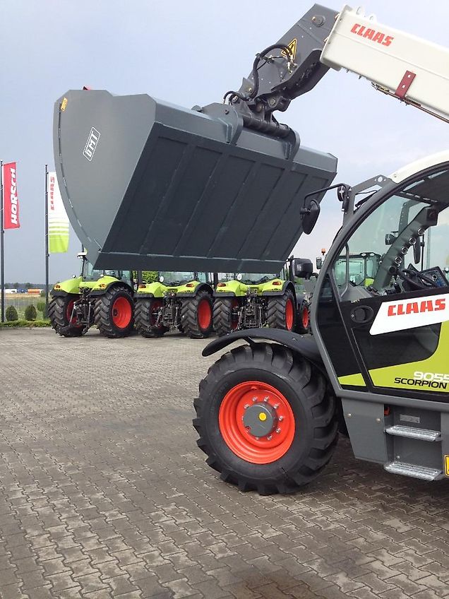 DMT Volumenschaufel 5,0 cbm passend System Volvo ISO-23-727, Kramer/Claas !