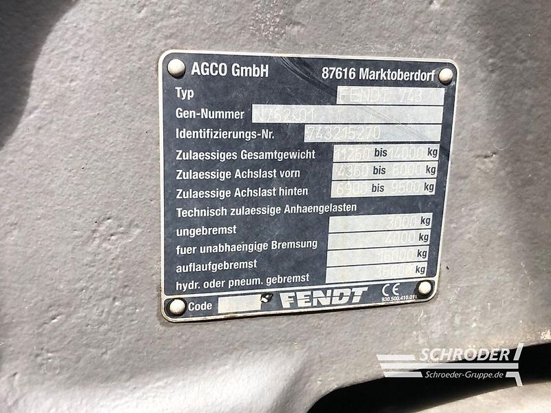 Fendt 724 VARIO S4 PROFI PLUS