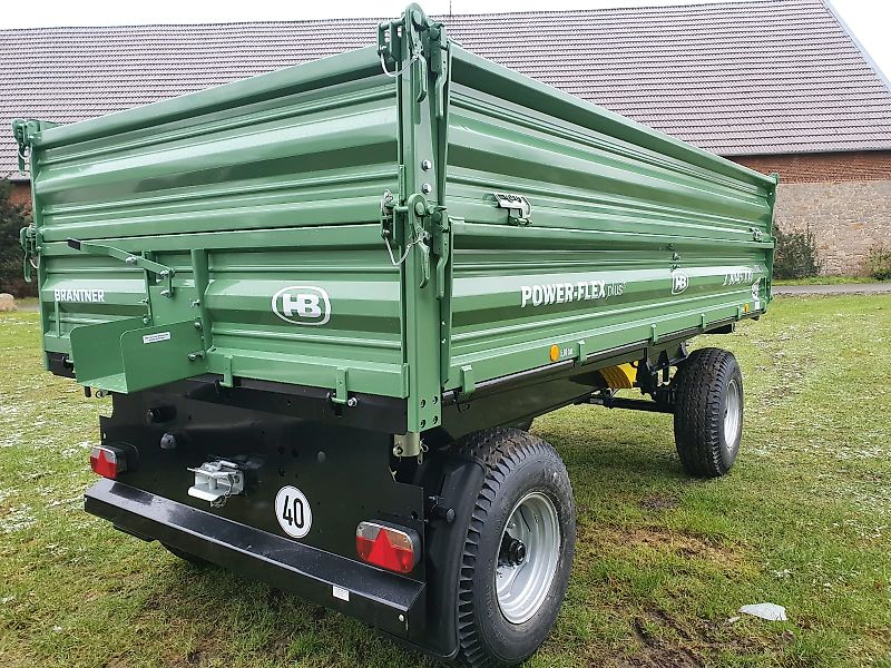 Brantner Z 8045 XXL -- 8-to-Zwei-Achs-3-Seiten-Kipper - NEU - 12.5er Breitreifen - KTL- u. Pulverbeschichtet - 40 km/h - zwei BremsAchsen ... auf Wunsch mit 500er Breitreifen g.Mp.