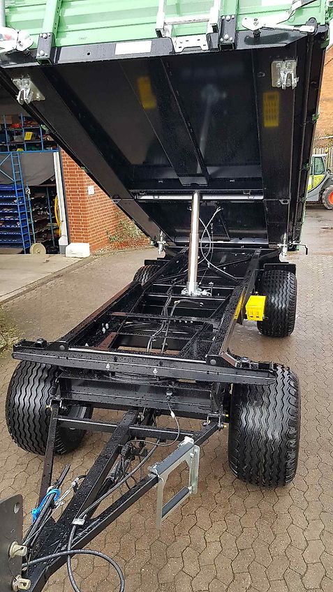 Brantner Z 8045 XXL -- 8-to-Zwei-Achs-3-Seiten-Kipper - NEU - 12.5er Breitreifen - KTL- u. Pulverbeschichtet - 40 km/h - zwei BremsAchsen ... auf Wunsch mit 500er Breitreifen g.Mp.