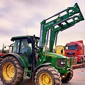 Metal-Technik Front loader for John Deere 5080, 5090, 5100 / Cargador frontal para John Deere 5080, 5090, 5100