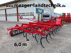 POM Meteor II Leichtgrubber 6 m, Flachgrubber, Federzinkengrubber