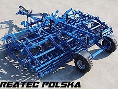 Rolmako Saatbettkombination kompakt / Kompaktgrubber U 684 PRO mit Zinken SA, halb-aufgehängte Version, Breiten von 2,5 m bis 6 m