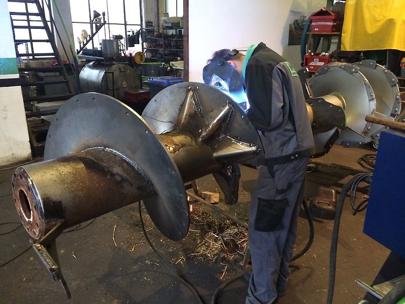 Schneckenwindungen für V Marchner Nutrifeed usw