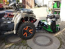 Kellfri Quad  Mulcher Frontanbau
