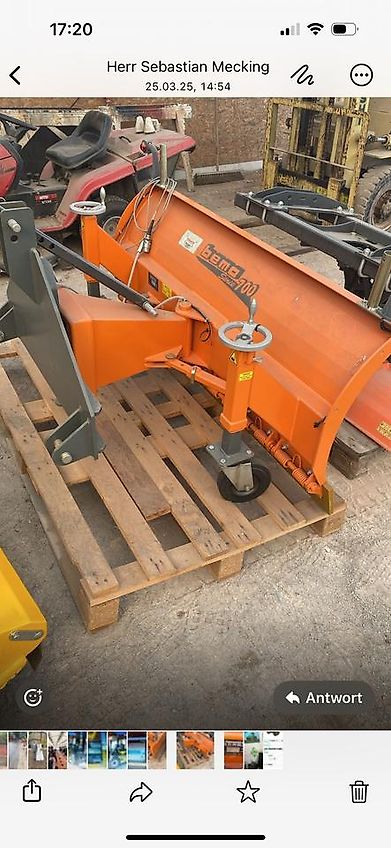 Bema Schneeschild 700-1800 , wie neu