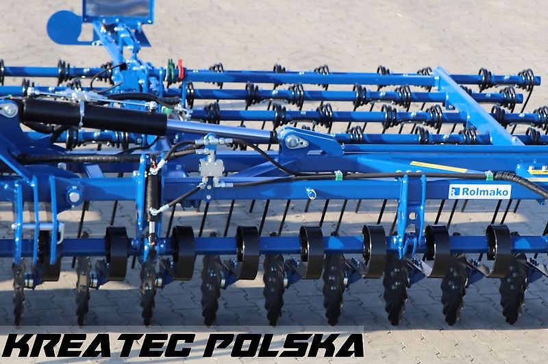 Rolmako Mulch Striegel Spring Expert / Mulchegge / Mulchstriegel 6,0m, 7,5m und 9,0m