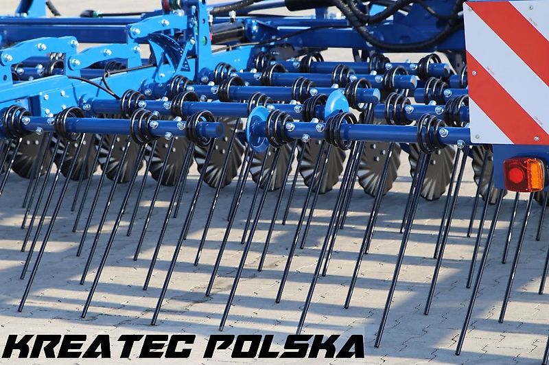 Rolmako Mulch Striegel Spring Expert / Mulchegge / Mulchstriegel 6,0m, 7,5m und 9,0m