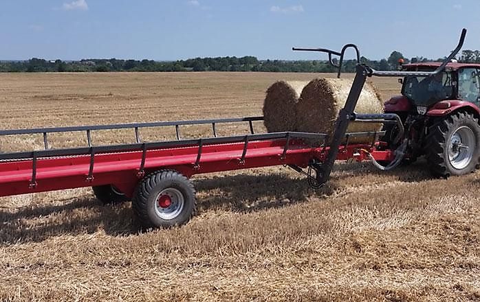 Kobzarenko Ballenwagen Selbstlader Typ PT-18 (für 18 Ballen)