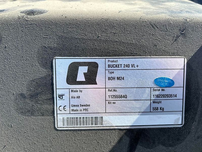 Ålö Quicke VL+ 240 VOLUMENSKOVL