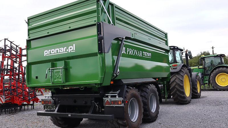 Pronar T679M Halfpipe - Muldenkipper mit Aufsätze und Bereifung 500/60R22.5--