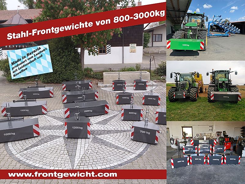 Koller Koller STAHL-Frontgewichte 800-3000kg