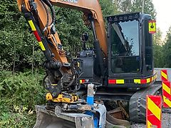 Case CX 85 D SR / Engcon, Kauha, Rasvari