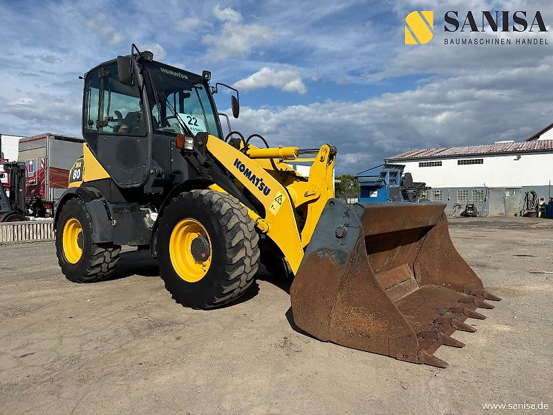 Komatsu WA 80-5/4.1 Schaufel/Paletten Gabel/4397 Std