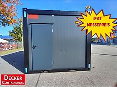 Decker Containerbau GmbH & Co.KG Sanitärcontainer 10ft, Dusche und WC, IFAT-Messepreis,sofort verfügbar