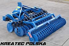 Rolmako Scheibenegge U 652 3,0 m 3,5 m und 4,0 m  gehängte Version