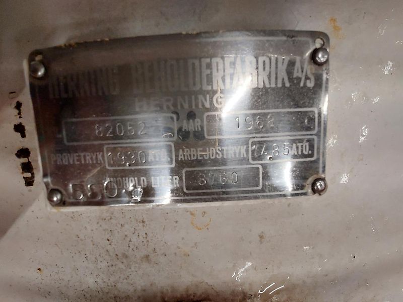 Agrodan Ammoniak-tank med ISO-BUS styr