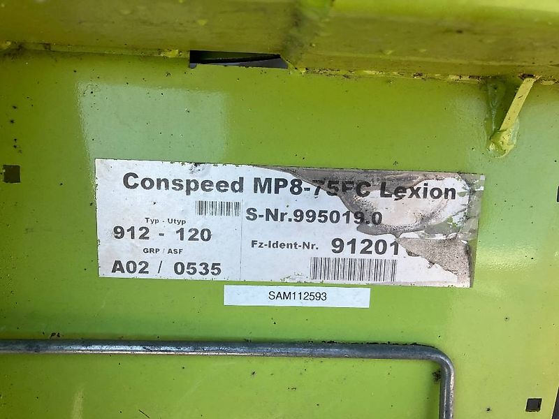 Claas Conspeed 8-75 FC