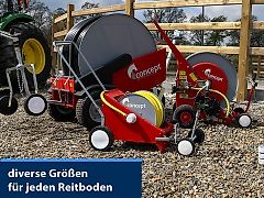 Beregnungswagen für Reitplatz & Paddock | bis zu 32m Wurfweite