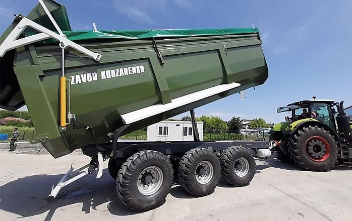 Kobzarenko CETRATEK Sortiment: Kipper / Muldenkipper / Überladewagen / Abschiebewagen / Ballenwagen / Getreidschlauch - & Entnahme Maschinen / Vakuumfässer / Überladesysteme