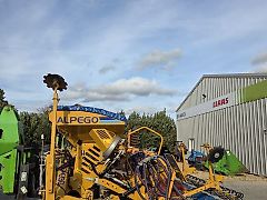Alpego 3 metre power harrow drill combination