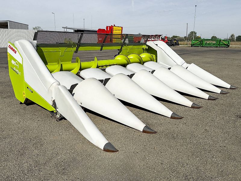 Claas Conspeed 6-75C 6 row corn header for Claas Lexion and Claas Tucano combines, 75 cm row spacing, chopper, stubble breaker