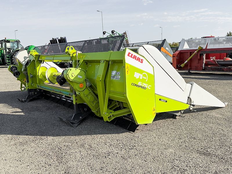 Claas Conspeed 6-75C 6 row corn header for Claas Lexion and Claas Tucano combines, 75 cm row spacing, chopper, stubble breaker