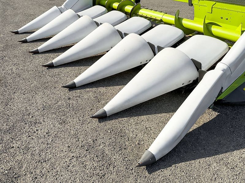 Claas Conspeed 6-75C 6 row corn header for Claas Lexion and Claas Tucano combines, 75 cm row spacing, chopper, stubble breaker