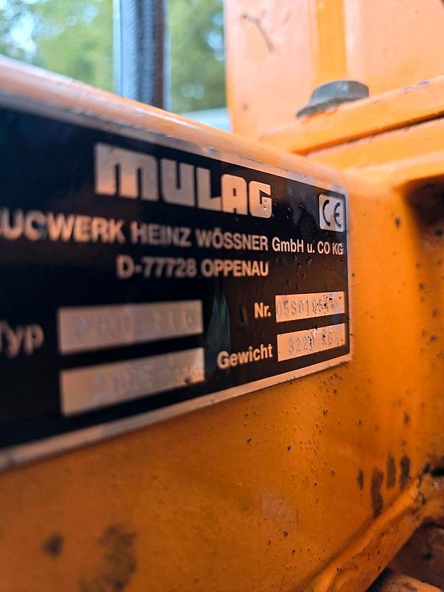 mulag MHU 800 Mähausleger Böschungsmäher Böschungsmulcher für Unimog 405 U 300 400 500 318 423 427 430 527 535 530 Mercedes-Benz
