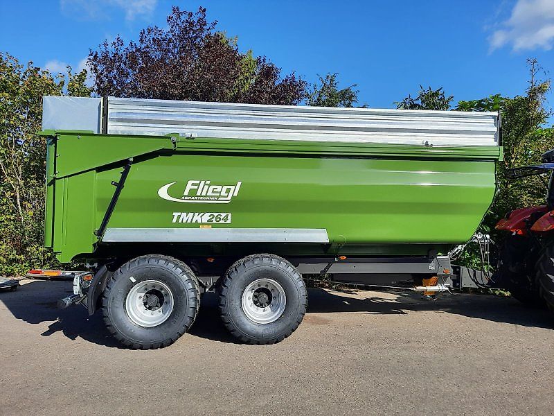 Fliegl TMK 264 FOX 32m³ Lenkachse