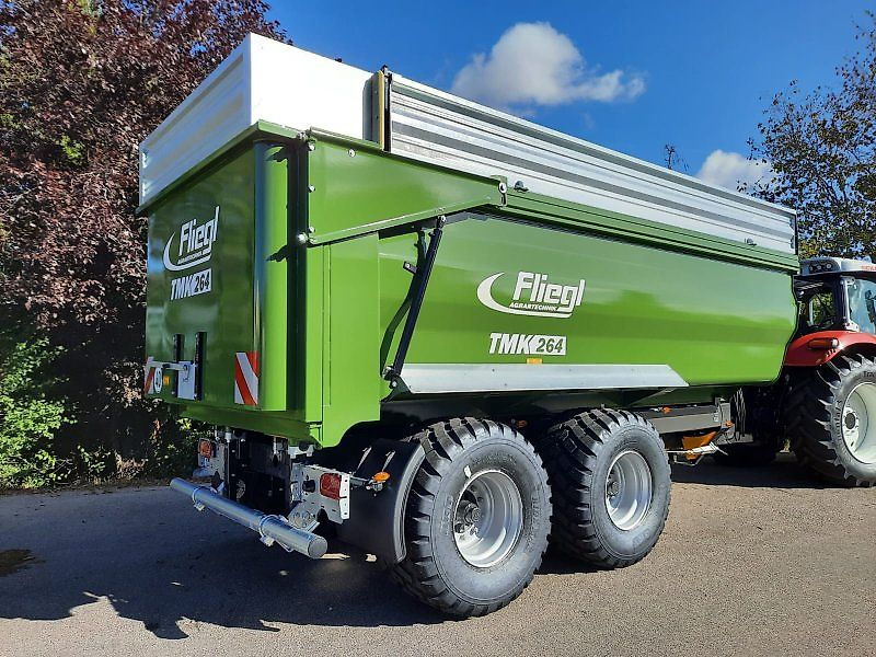 Fliegl TMK 264 FOX 32m³ Lenkachse