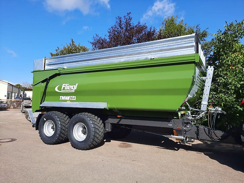 Fliegl TMK 264 FOX 32m³ Lenkachse