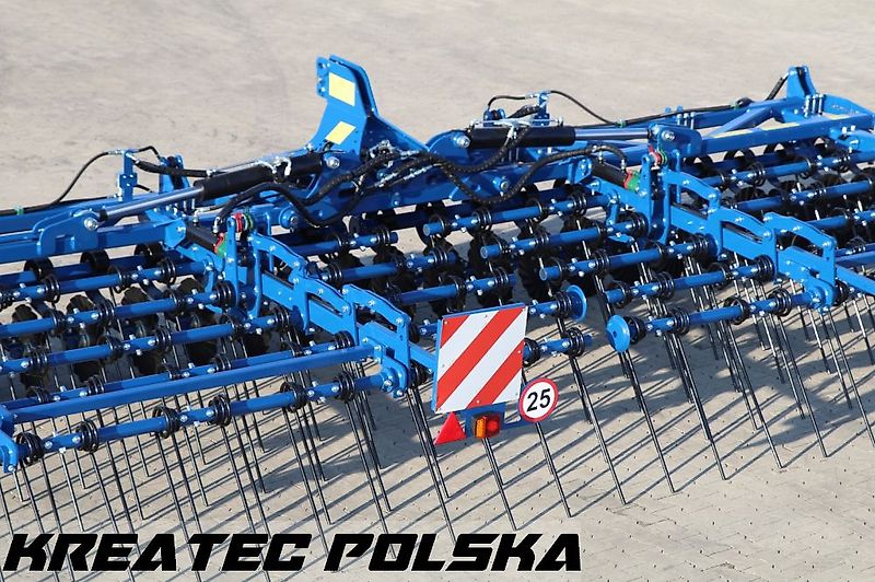 Rolmako Mulch Striegel Spring Expert / Mulchegge / Mulchstriegel 6,0m, 7,5m und 9,0m