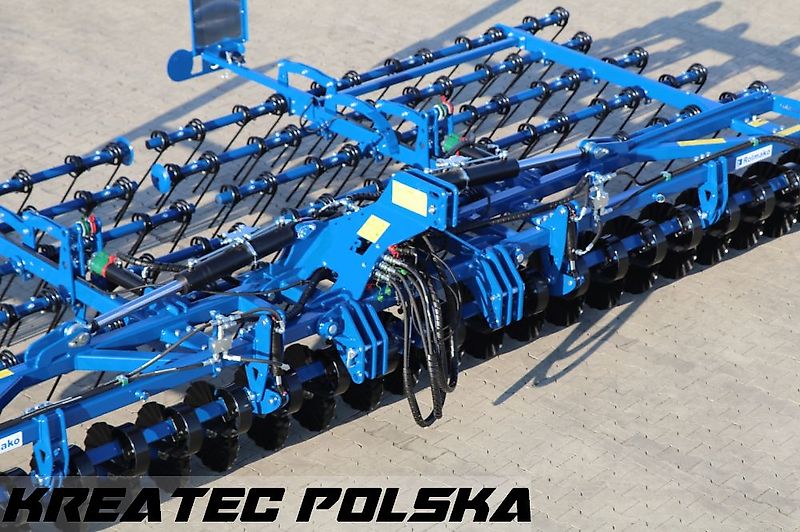 Rolmako Mulch Striegel Spring Expert / Mulchegge / Mulchstriegel 6,0m, 7,5m und 9,0m
