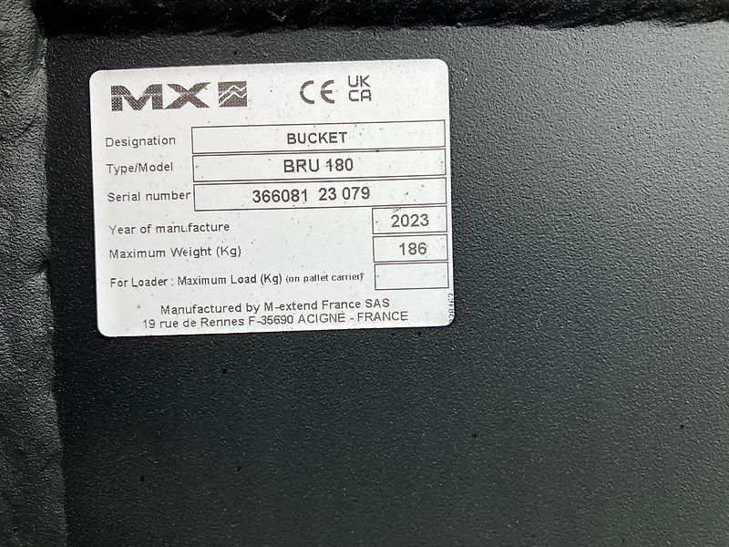 MX Universalschaufel BRU 180