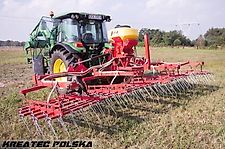 Klimza Hackstriegel 4,5m Unkrautstriegel Wiesenstriegel Aktivator