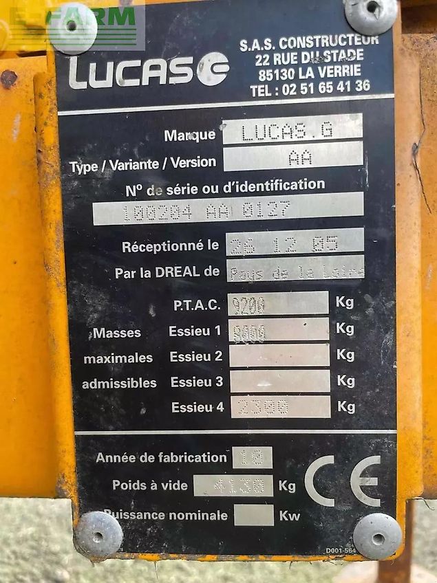 Lucas mélangeuse spirmix 140 lucas